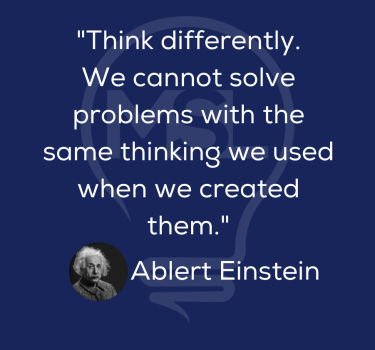 Think differently quote